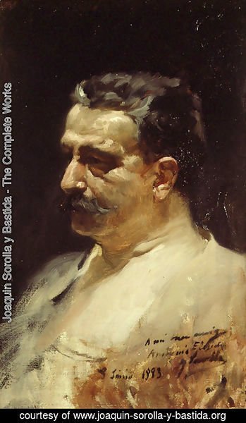 Retrato de Antonio Elegido (Portrait of Antonio Elegido)