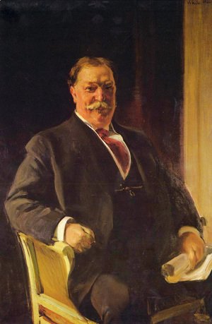 Joaquin Sorolla y Bastida - Retrato del Sr. Taft, Presidente de los Estados Unidos (Portrait of Mr. Taft, President of the United States)