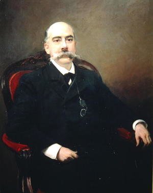 Joaquin Sorolla y Bastida - Portrait of Emilio Castelar y Ripoll, Spanish statesman, orator and writer