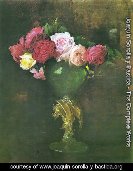 Joaquin Sorolla y Bastida - Roses