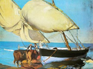 Joaquin Sorolla y Bastida - The sails