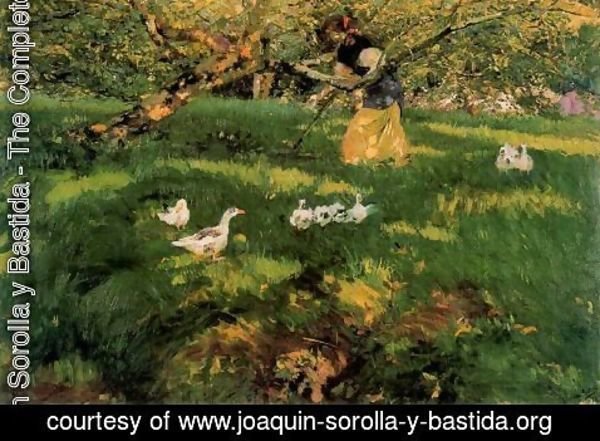 Joaquin Sorolla y Bastida - Reaping of Asturias