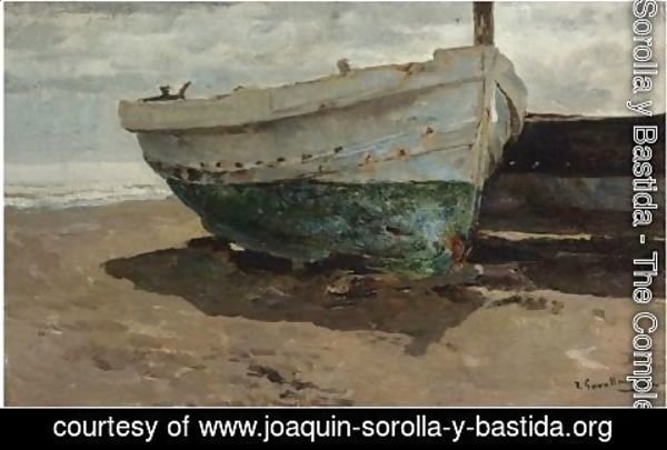 Joaquin Sorolla y Bastida - Barcas En La Playa (Boats On The Beach) 2