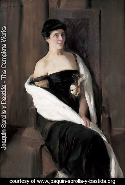 Joaquin Sorolla y Bastida - Portrait of a woman