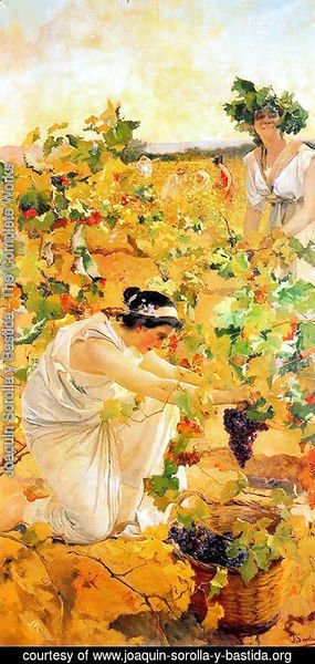 Joaquin Sorolla y Bastida - Grape Harvest