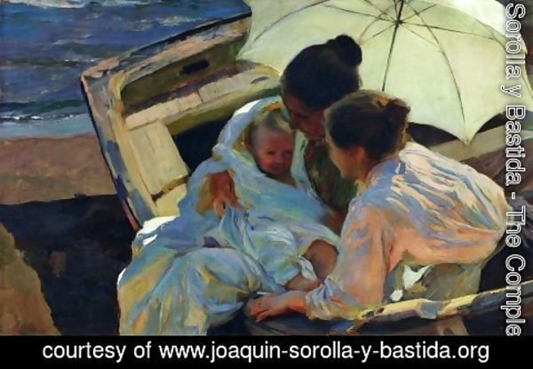 Joaquin Sorolla y Bastida - After the Bath