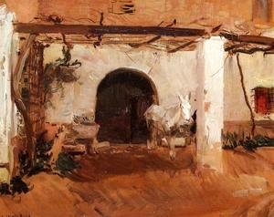 Joaquin Sorolla y Bastida - Casa de Huerta, Valencia (study)