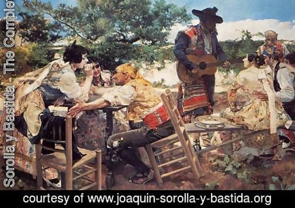 Joaquin Sorolla y Bastida - Valencian Scene