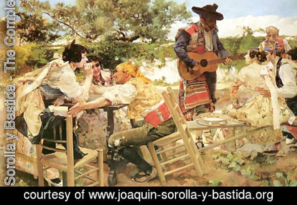 Joaquin Sorolla y Bastida - Escena valenciana (Valencian Scene)