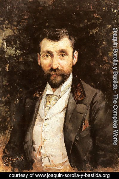 Joaquin Sorolla y Bastida - Portrait of a Gentleman