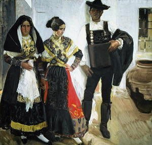 Joaquin Sorolla y Bastida - Salamancans, 1912