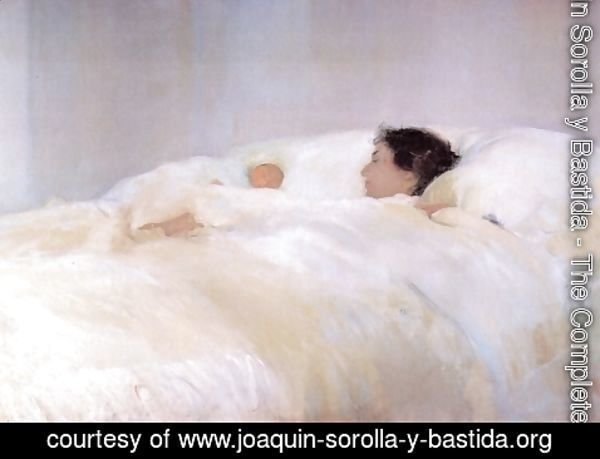 Joaquin Sorolla y Bastida - Mother, 1895