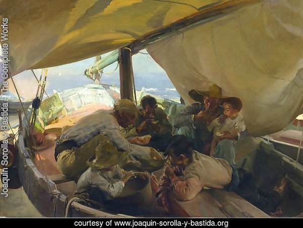 Lunch on the Boat, 1898