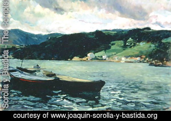 Joaquin Sorolla y Bastida - Estuary of the Nalon, Asturias