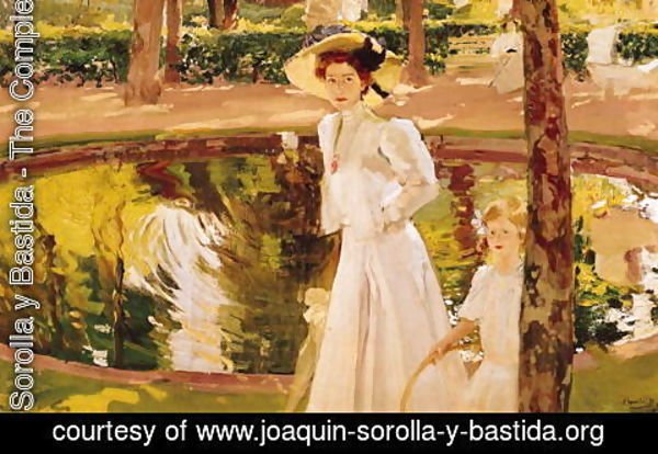 Joaquin Sorolla y Bastida - The Garden, 1913