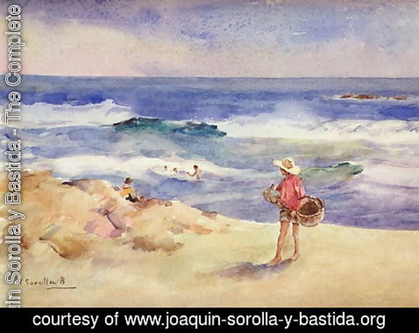 Joaquin Sorolla y Bastida - Boy on the Sand