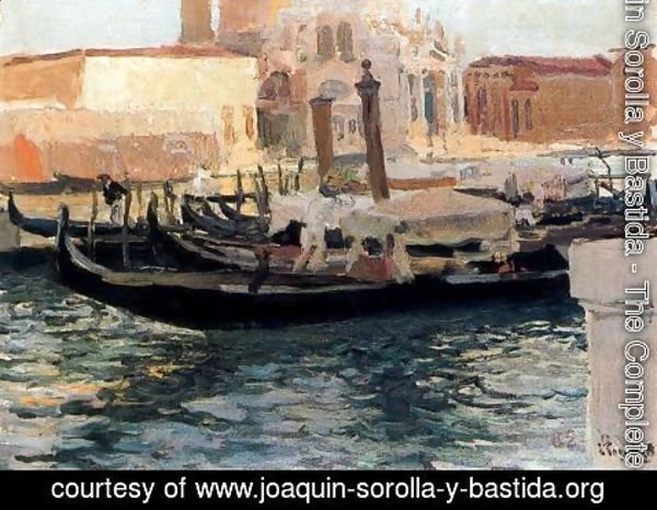Joaquin Sorolla y Bastida - La Salute, Venecia