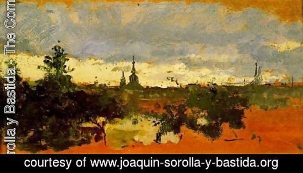Joaquin Sorolla y Bastida - Landscape of Italia