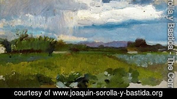 Joaquin Sorolla y Bastida - Levantine landscape