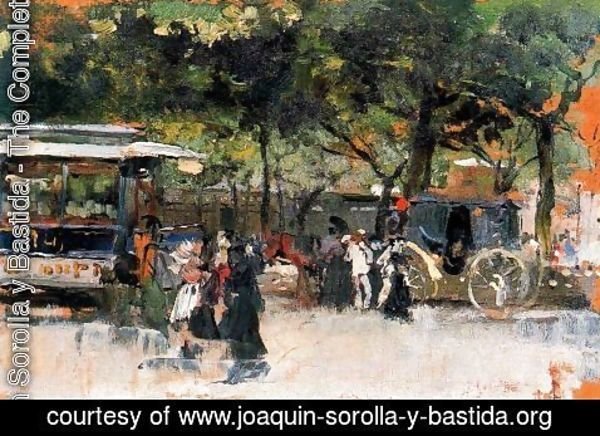 Joaquin Sorolla y Bastida - Near Paris