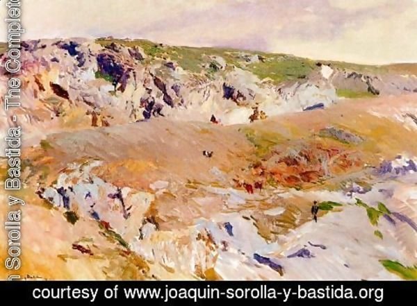 Joaquin Sorolla y Bastida - Paths of Alijales, Toledo