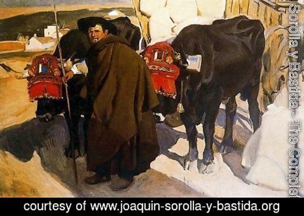 Joaquin Sorolla y Bastida - The castillan boyero