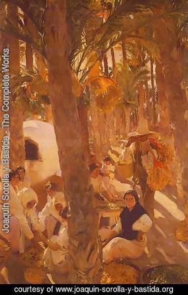 Joaquin Sorolla y Bastida - The Palm-Elche