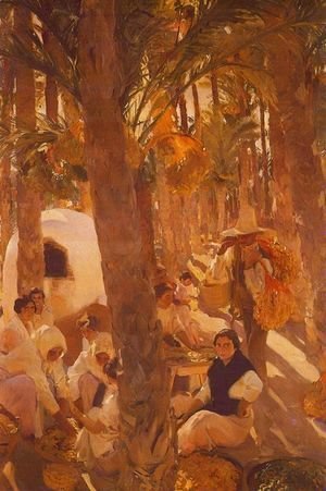 Joaquin Sorolla y Bastida - The Palm-Elche