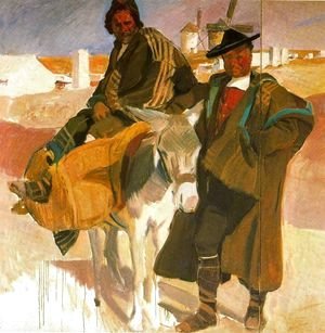 Joaquin Sorolla y Bastida - Types of La Mancha