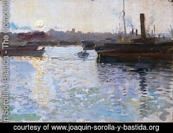 Joaquin Sorolla y Bastida - Puerto de Valencia (Port of Valencia) 2