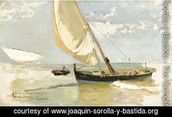 Joaquin Sorolla y Bastida - Estudio De Playa (Beach Study)