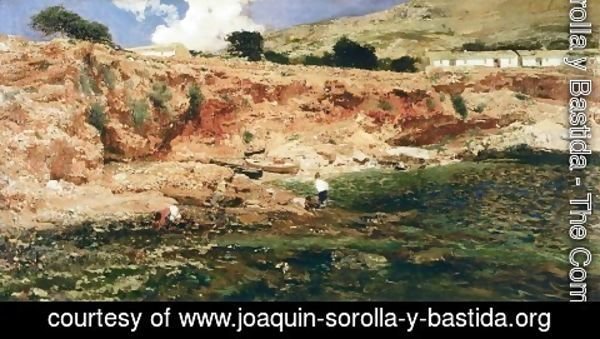 Joaquin Sorolla y Bastida - The Small cove, Javea