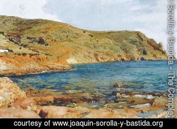 Joaquin Sorolla y Bastida - The Cave at San Javea