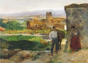 Joaquin Sorolla y Bastida - Ruins of Bunol