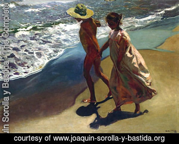 Joaquin Sorolla y Bastida - To the Water