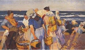 Joaquin Sorolla y Bastida - Fisherwomen