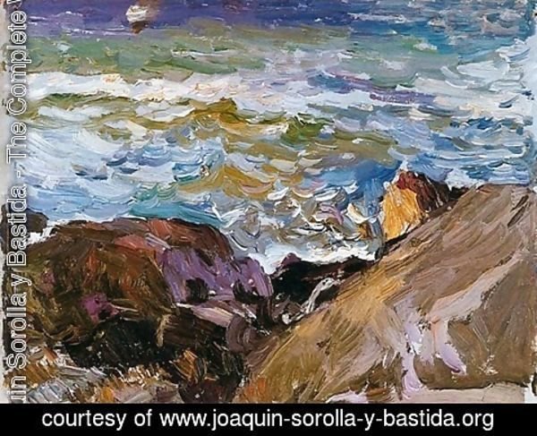 Joaquin Sorolla y Bastida - Sea at Ibiza