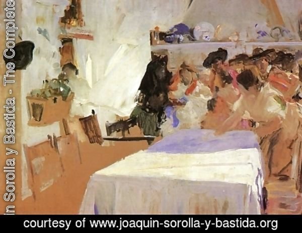 Joaquin Sorolla y Bastida - The Christening