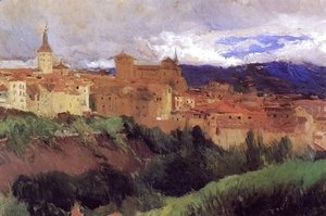 Joaquin Sorolla y Bastida - View of Segovia 2