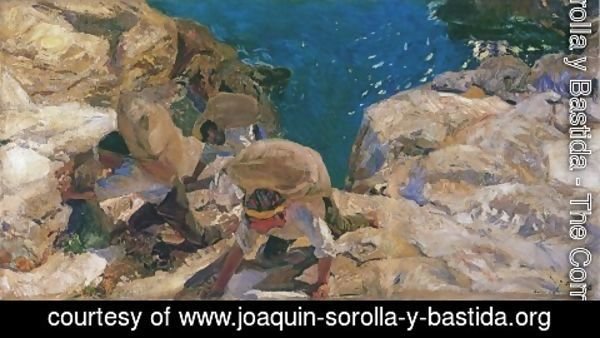 Joaquin Sorolla y Bastida - The Smugglers