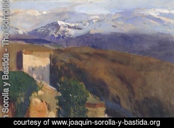 Joaquin Sorolla y Bastida - Sierra Nevada, Granada