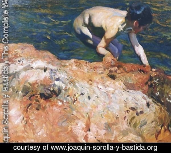 Joaquin Sorolla y Bastida - Looking for Shellfish 2